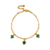 PULSEIRA CORAÇÃO ESMERALDA