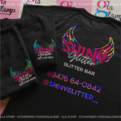 Remera Unisex c/estampado frente tamaño chico + grande atras - comprar online