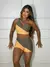 Conjunto short e top Summer - Mostarda c/ verde militar - comprar online