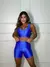 Conjunto short New Zig 3D - Azul Royal - comprar online
