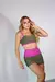 Conjunto short saia e top Summer - Verde Militar e Uva