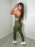 Conjunto top camiseta e calça Jaguar - Verde Militar - comprar online