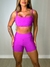 Conjunto short e top reto Jaguar - Uva - comprar online
