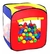 Carpa Pelotero Autoarmable Cubo 75 Pelotas Faydi