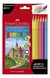 Lapices De Colores Eco X12 L + 6 Colores Neón Faber-castell
