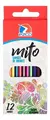 Lapices Ezco Mito Largos X 12 Colores