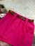 Short Saia-Alfaiataria GG rosa