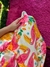 Conjunto Floral | estampa amarela e rosa - K.fashion