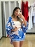 Conjunto Kimono+shortsaia tucano azul - comprar online