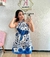 Vestido Giovana | estampa azul