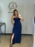 Vestido Colore Liso Azul