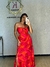 Vestido Colore rosa e laranja