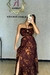 Vestido Colore Marrom