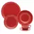 Aparelho de Jantar 20Pçs Unni Red Oxford