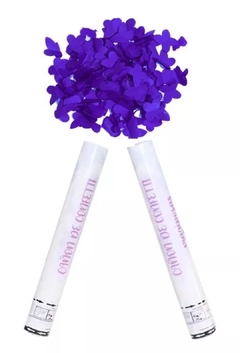 Cañones Lanza Confeti Mariposas de color Para Fiestas (2 piezas) - tienda en línea