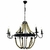Lustre Vintage Candelabro De Corda Rustico