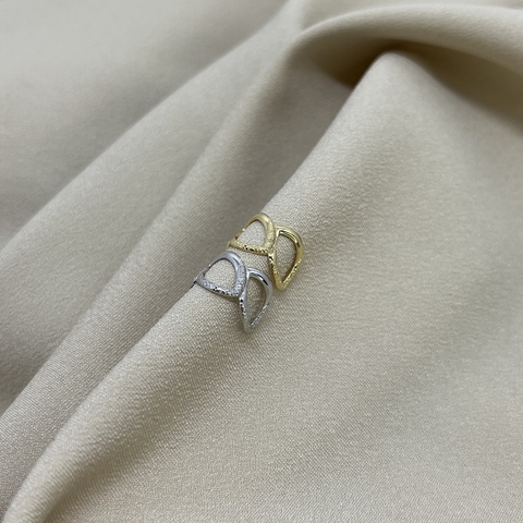 Piercing fake bolas vazado