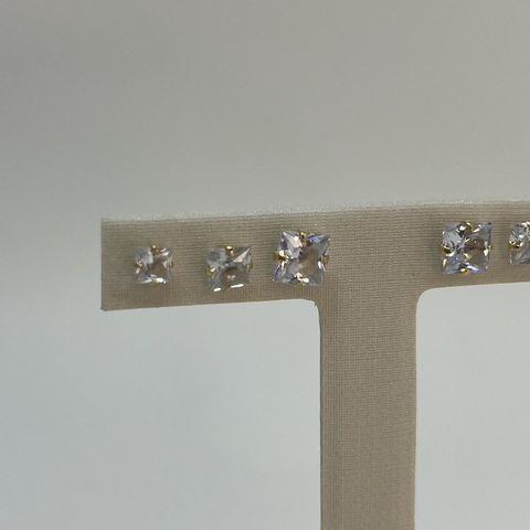 Trio ponto de luz quadrado