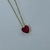 Conjunto coração Rubi - loja online