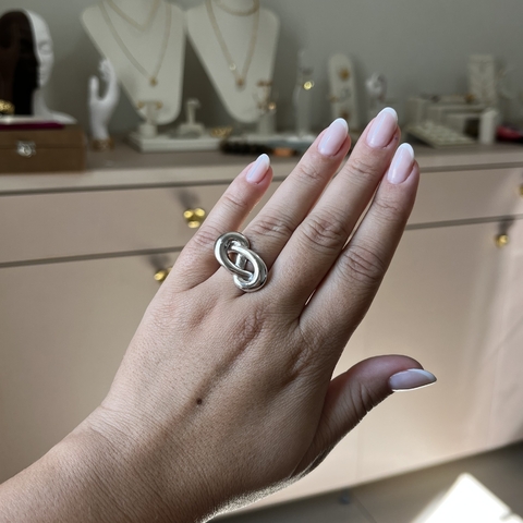 Anel Nó duplo - comprar online