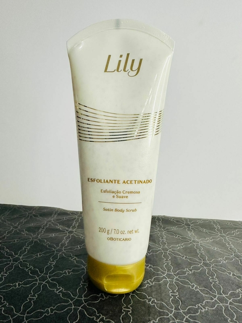 Esfoliante Hidratante Desodorante Corporal Lily 200g