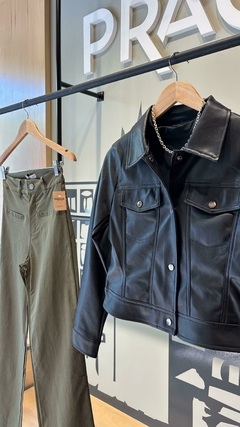 chaqueta simil cuero - PRAGA