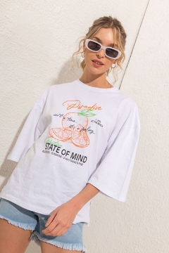 remera algodon paradise - PRAGA