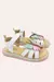 PAPETE SAFIRA COTTON PEROLA ORQUIDEA MARSHMALOW - BLUE