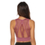 Camisetas de fitness das mulheres treino quente sutiã esportivo yoga na internet