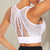 Camisetas de fitness das mulheres treino quente sutiã esportivo yoga - comprar online