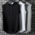 Regata masculina sem mangas com capuz, moda masculina, musculação - Paraíso Virtual