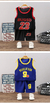 Conjuntos de camisetas e shorts de basquete infantil, roupas esportivas de rápi na internet