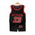 Conjuntos de camisetas e shorts de basquete infantil, roupas esportivas de rápi - Paraíso Virtual