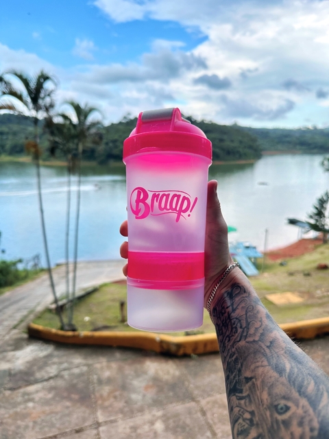 Coqueteleira Braap! Power Pack - Rosa