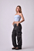 Calça jeans cargo Bianca