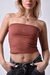 Cropped top tube poliamida - comprar online