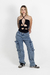 Calça feminina jeans cargo - USE SHINEE