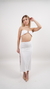 Conjunto longo feminino off-white Poliamida Noronha