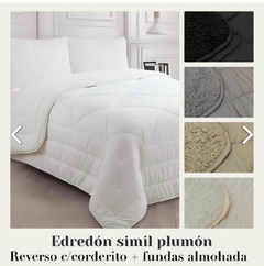 EDREDON SIMIL PLUMON QUEEN