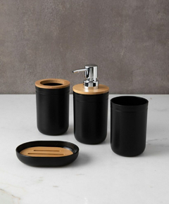 Set de baño black