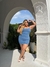Vestido Jeans Lycra Plus Size