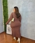 Vestido Joyce Canelado Premium Longo - comprar online