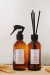 Kit Home Spray em Vidro Âmbar 200 ml + Difusor de Ambientes 200 ml com Varetas - Fragrância Chá Branco - comprar online