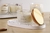 Vela Perfumada Vanilla com Cristais e Tampa de Madeira 100 G - comprar online