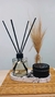 Kit Decorativo com Difusor de Varetas 150 ml + Vela Pefumada 90g + Bandeja Decorativa 17 cm - Jardim Decor