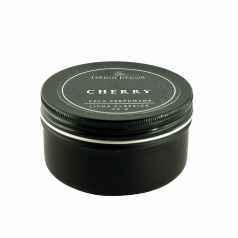 Vela Perfumada na lata Fragrância Cherry (Cereja e Avelã) 90 G