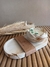 Kit Vela Perfumada em Flor de Lótus + Bandeja Decorativa Oval Bege Marmorizada (Embalada em Saquinho de Algodão)