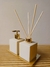 Kit 3 Peças Lavabo Cubo Nude: Bandeja Decorativa de Vidro, Porta Sabonete Líquido, Difusor de Ambientes 250 ml - comprar online