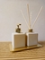 Kit 3 Peças Lavabo Cubo Nude: Bandeja Decorativa de Vidro, Porta Sabonete Líquido, Difusor de Ambientes 250 ml - loja online