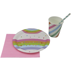 Plato Arcoiris (x10 Unidades) - comprar online